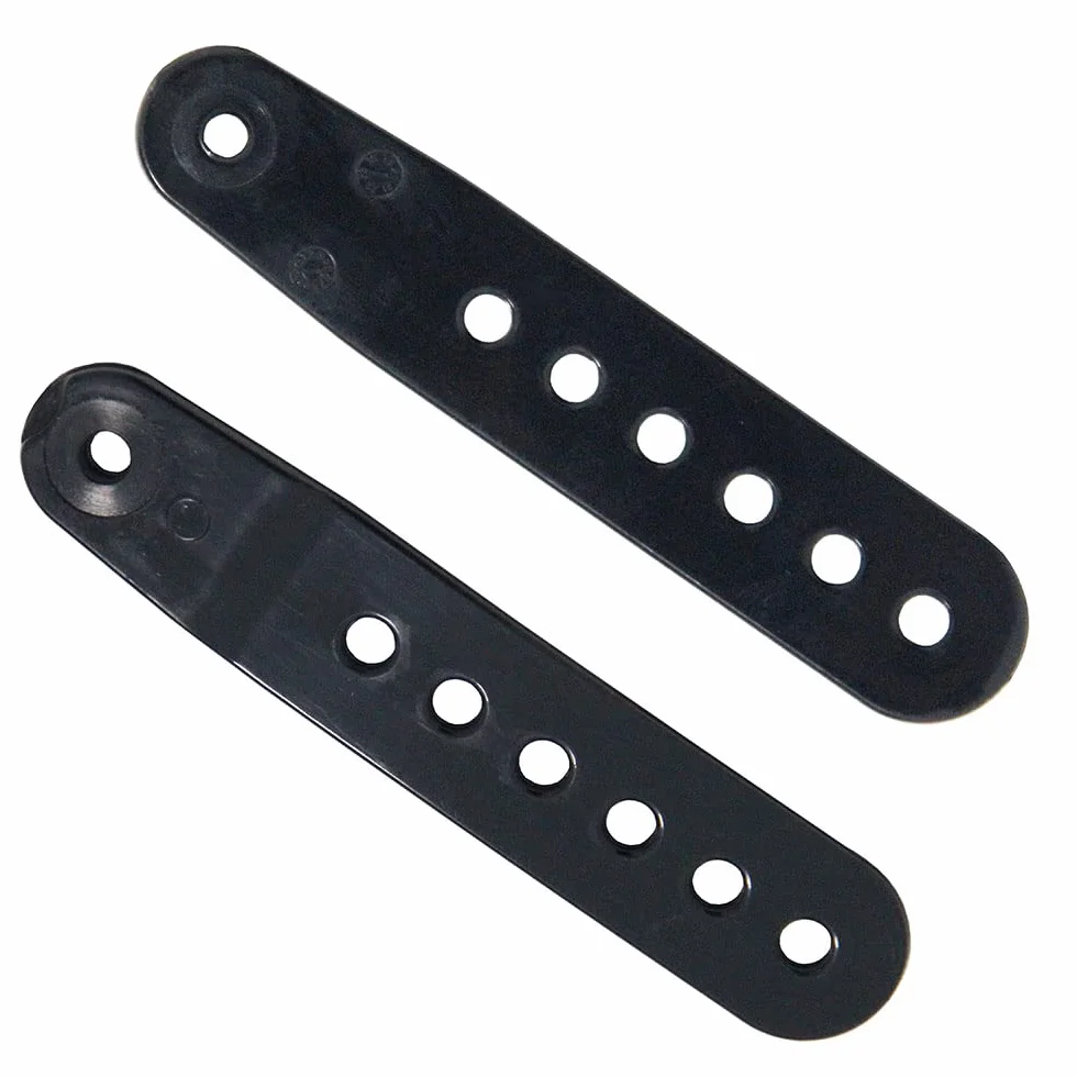 Sangles de fixation de snowboard UP100 140 mm 5,5 pouces Noir
