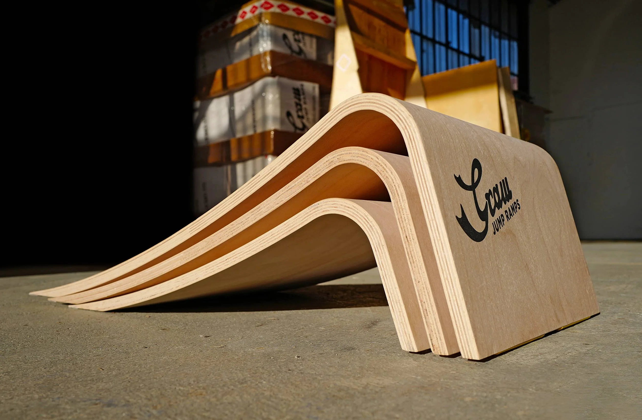 GRAW Rampe de Saut en Bois (hêtre) Mixte