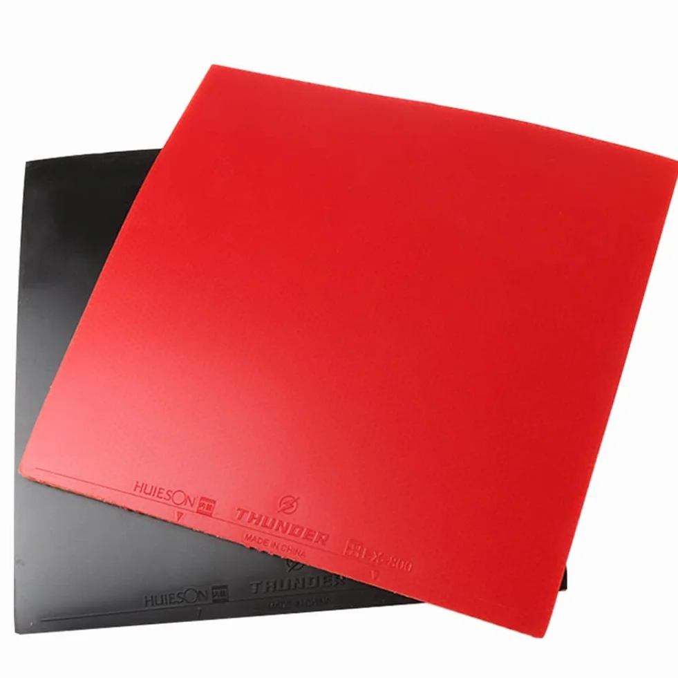 SPORTARC Lot de 4 caoutchoucs de rechange pour raquette de ping-pong - Caoutchouc de rechange pour raquette de ping-pong