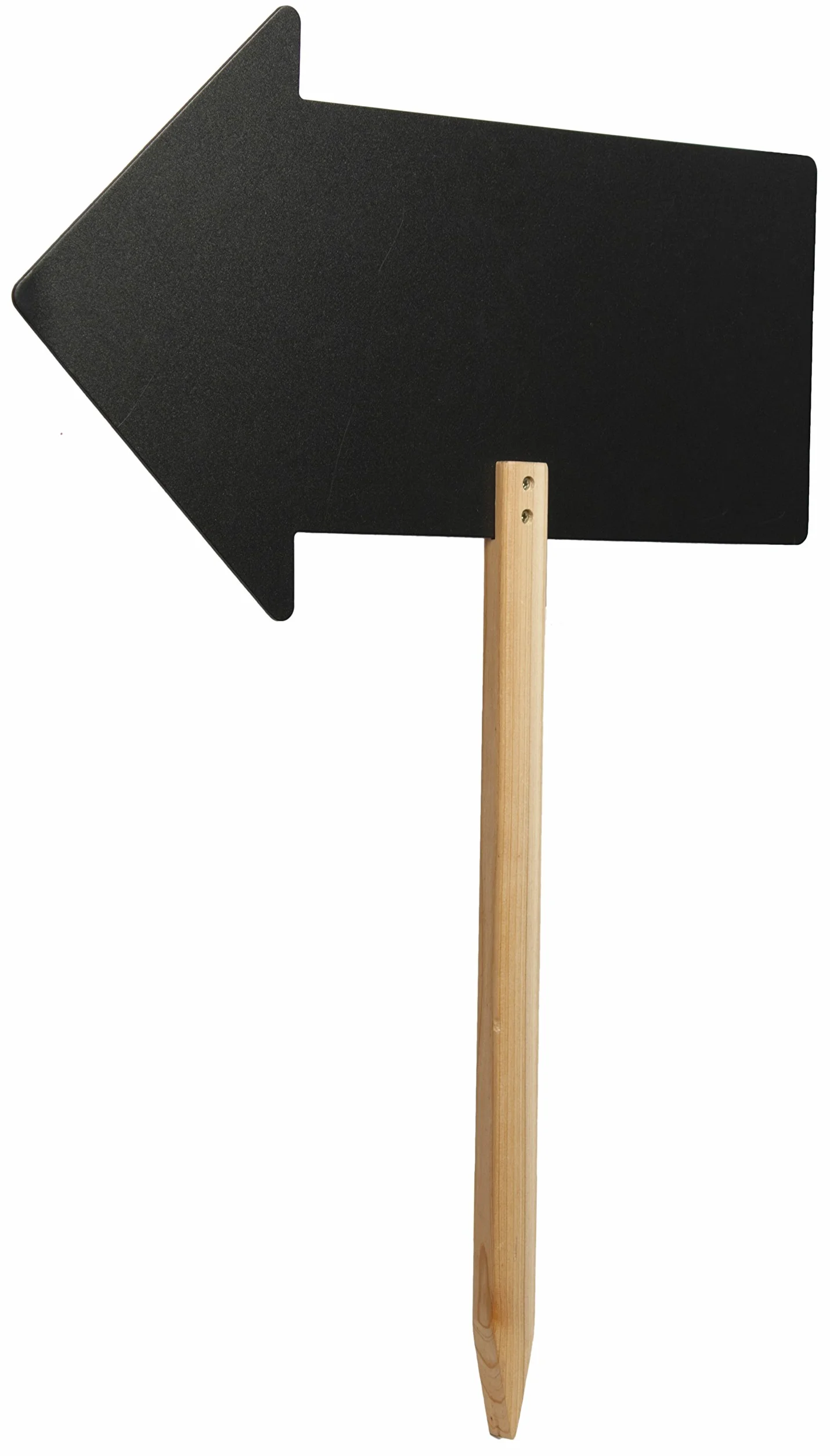 Securit FBS-Arrow Tableau noir avec marqueur à craie Support en bois