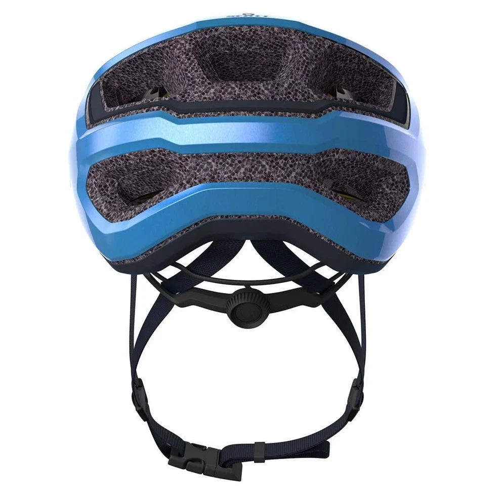 Scott Arx Plus MIPS Casque de vélo de route Bleu métal 2025 Taille M