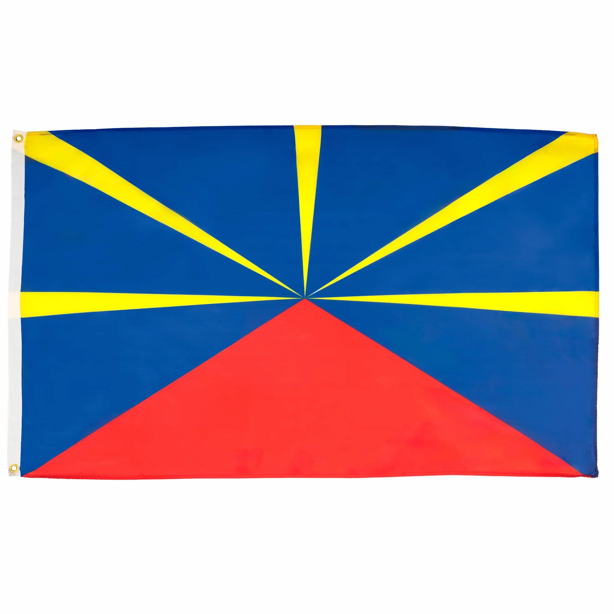 AZ FLAG Drapeau La Réunion 150x90 cm Polyester Avec Oeillets Métalliques Lot de 2