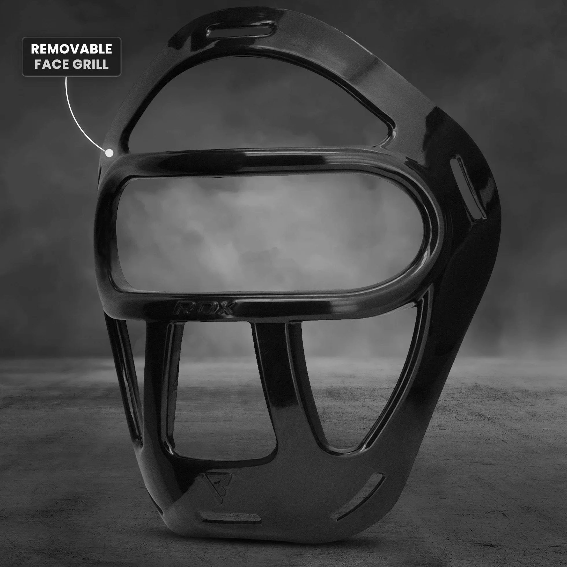 RDX Casque de Boxe MMA Entraînement Maya Hide Cuir Head Guard Grille Amovible Muay Thai