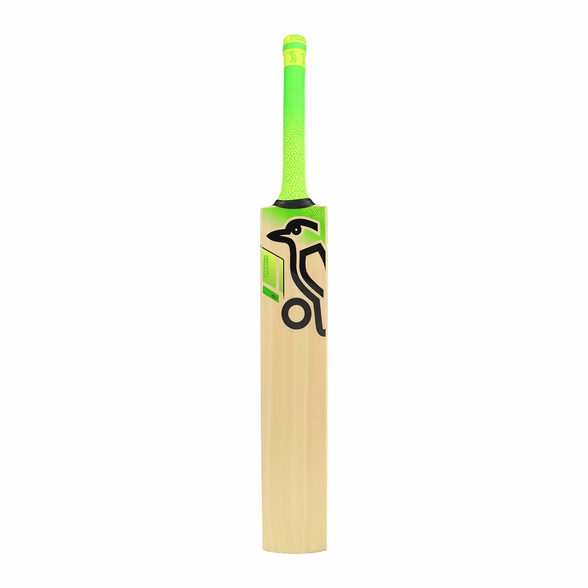 Kookaburra Kahuna 10.1 Cricket Bat-Size Harrow Batte Junior Jeunesse Unisexe, Vert Citron