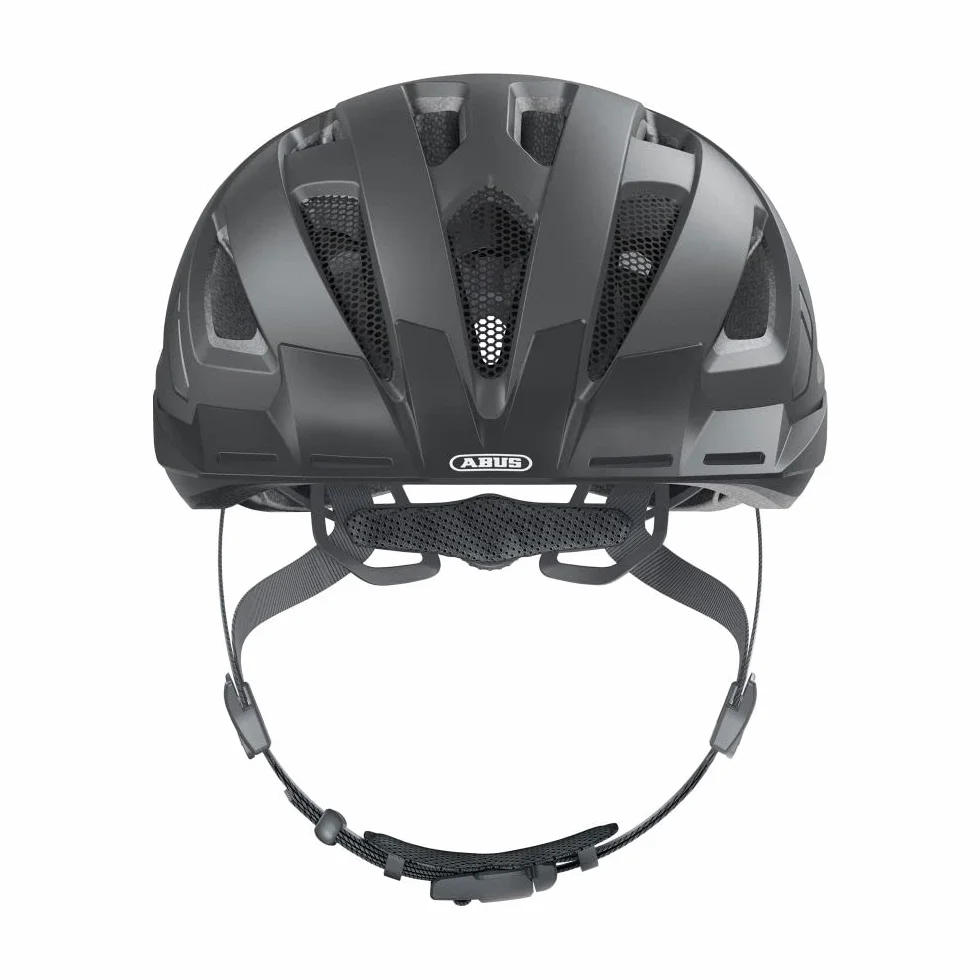 ABUS Casque de ville Urban-I 3.0 MIPS - casque de vélo avec protection contre les chocs, feu arrière, visière et fermeture magnétique - pour femmes et hommes