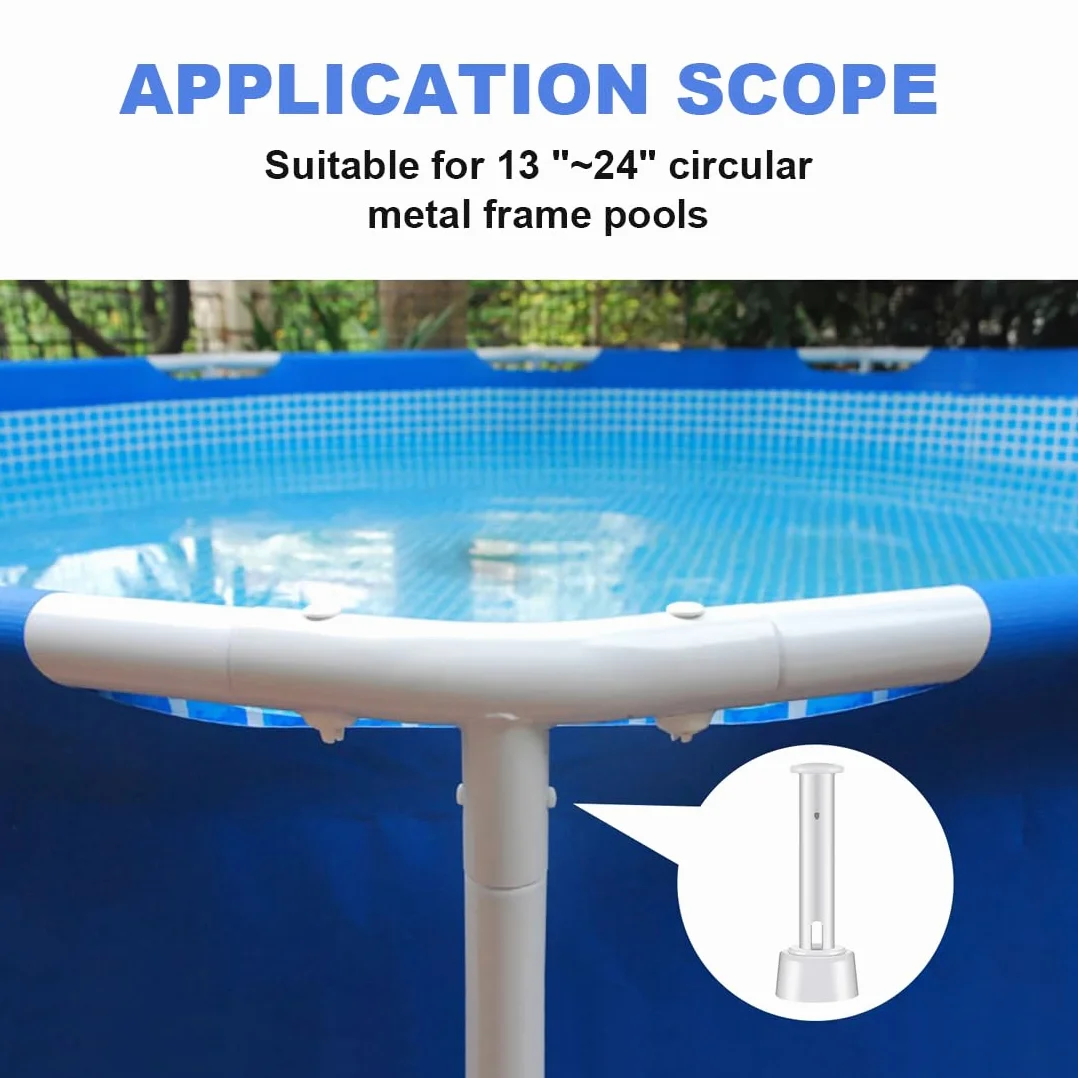 Goupilles de Piscine 20 Pièces, Accessoire Piscine Hors Sol, Kit Réparation Liner Plastique
