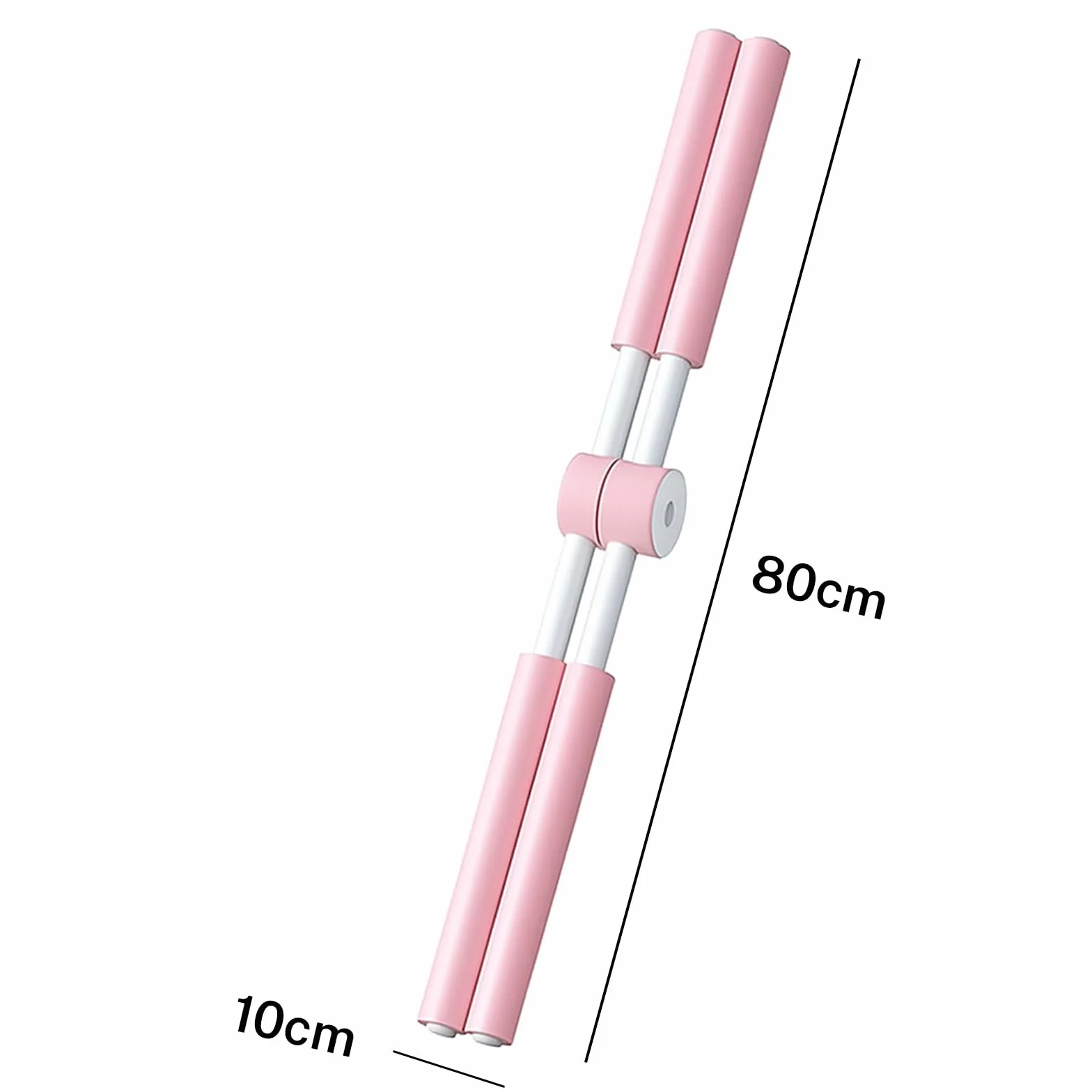 Barre de yoga correcteur de posture, correcteur de posture et entraîneur de posture | 80 cm | Barre dorsale 2 en 1 pour yoga, gymnastique, entraînement du dos | Mousse antidérapante pour adultes et