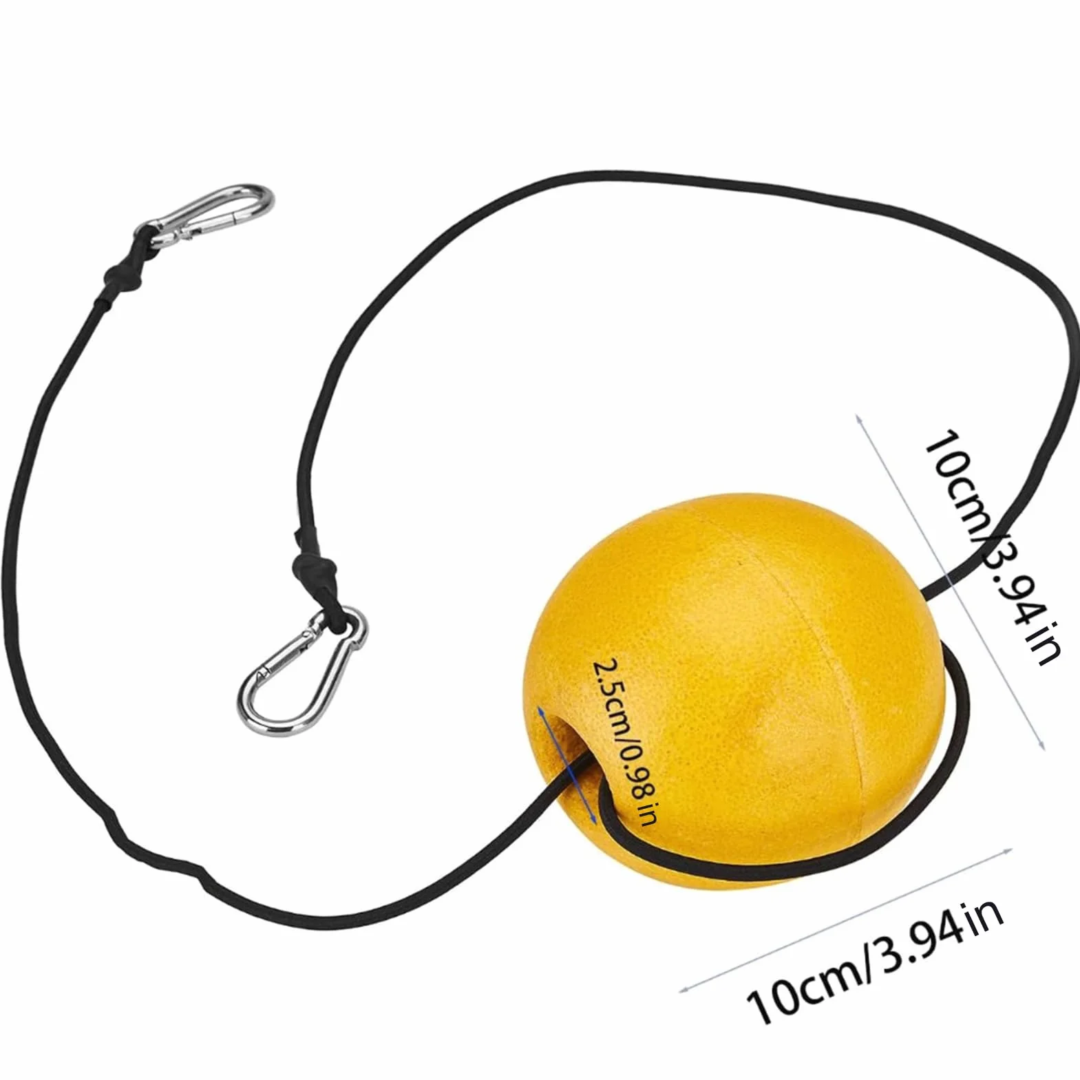 Flotteurs à Corde pour Piscine Marqueur Attractif avec Cordon pour Navigation Bateau Kayak