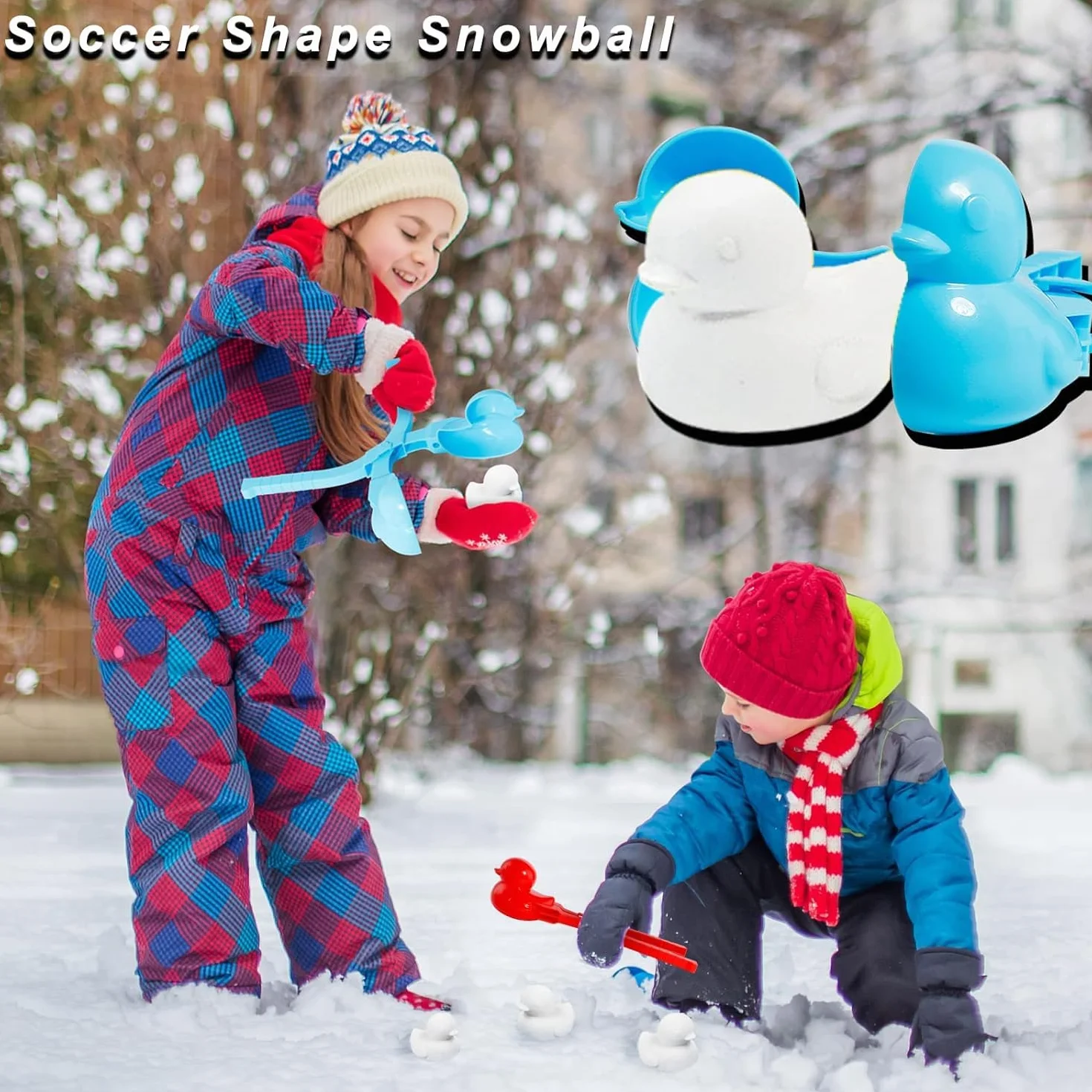 Générique Pince Boule Neige, Production Moule Boule De Neige, Pince A Boules De Neiges Nombreuses Formes, Machine à Boules De Neiges ExtéRieure pour Enfants pour Les Batailles De Boules De Neige