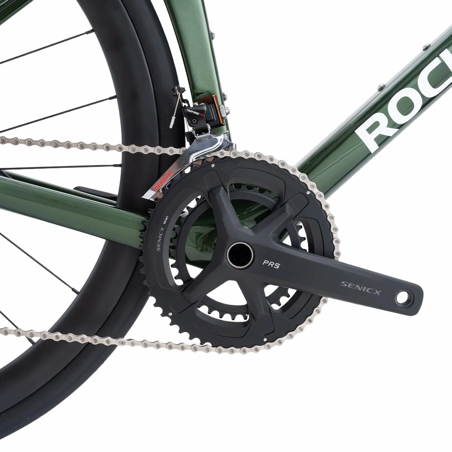 ROCKBROS CTR 2.0 Vélo de Route Cadre Carbone T700 700C 2x12 Vitesses Freins à Disque Hydrauliques Roues Carbone 40mm