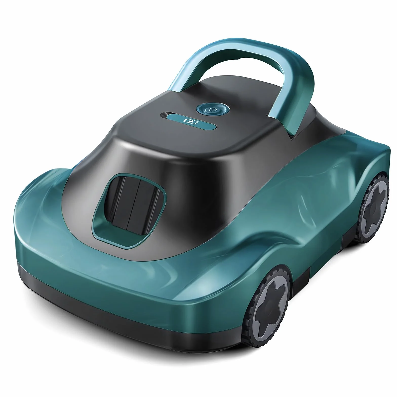 Robot Piscine sans Fil 180 Min Autonomie Aspiration Puissante Navigation Intelligente Filtration Ultra-Fine Auto-Parking pour Piscines Hors Sol 200m²