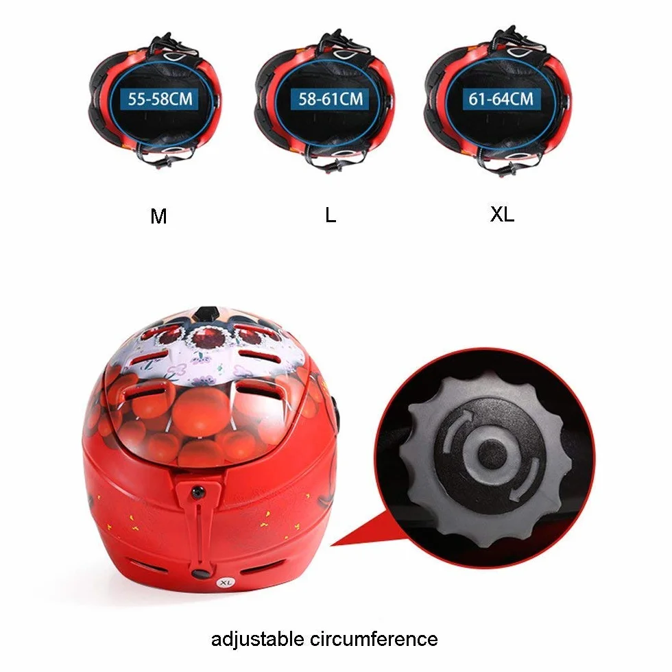 Casque Ski 2-en-1 avec Masque Amovible Anti-buée Anti-UV Intégré