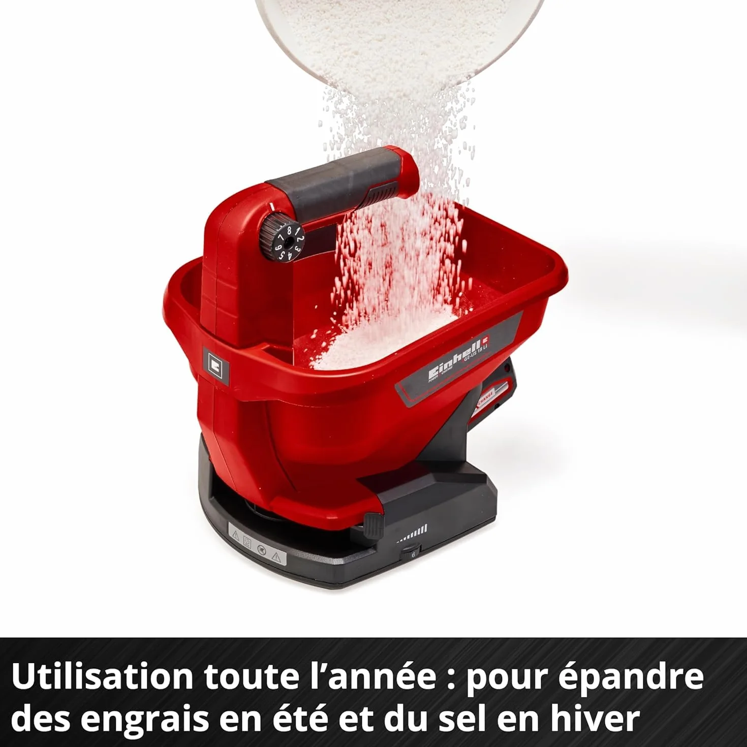 Einhell GE-US 18 Li-Solo Power X-Change Épandeur sans fil 18V lithium-ion 3,3 litres