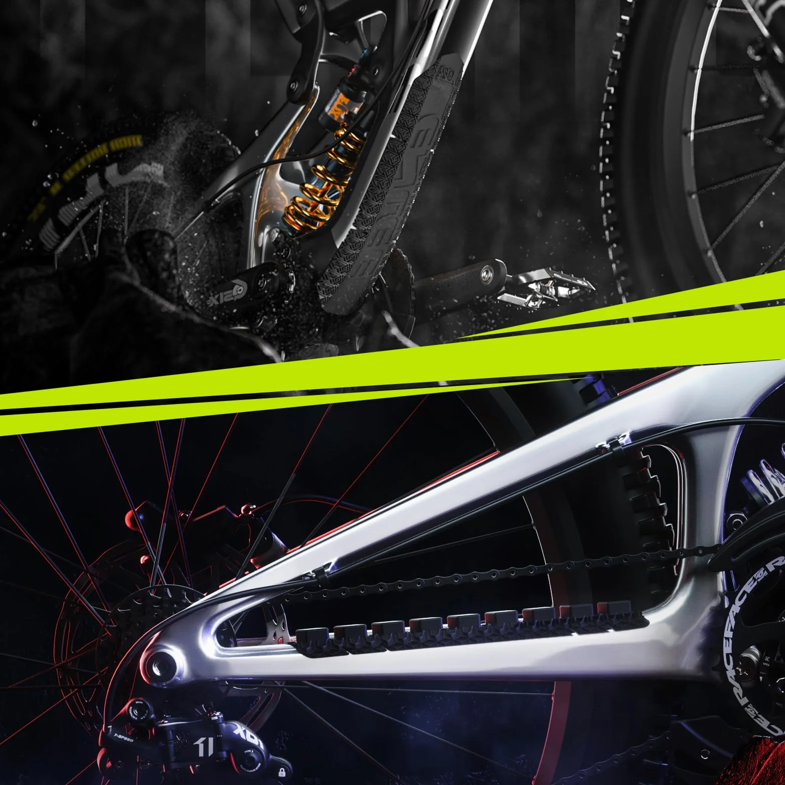 Protection Cadre Velo Silicone Adhésif Anti-Rayures pour Chaine et Tube Inférieur Film Protecteur Résistant Noir pour VTT Route E-Bike VTC Accessoire Protection