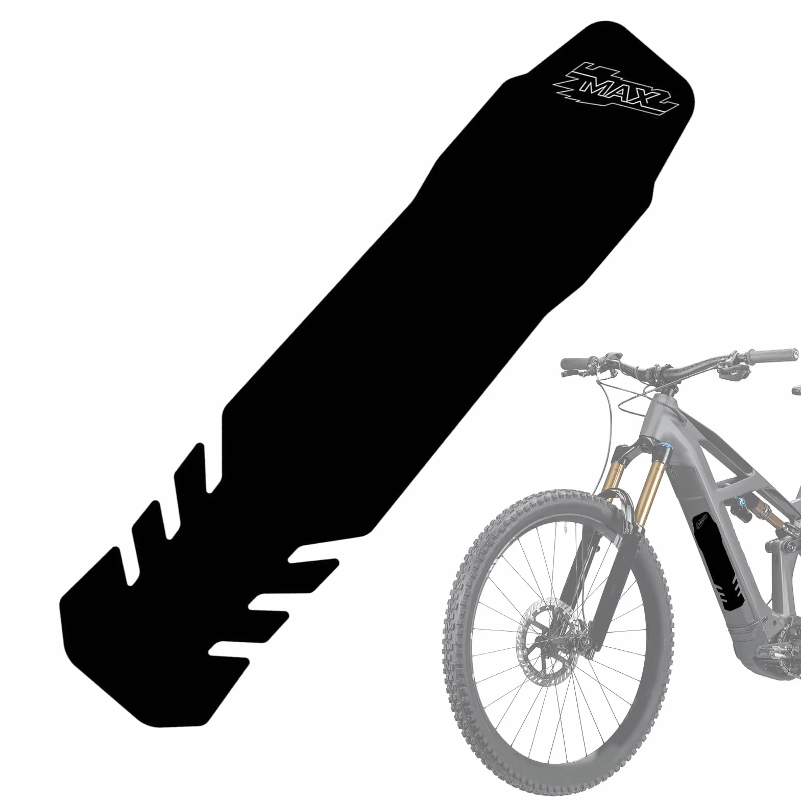 Protection de cadre de vélo – Ruban adhésif de protection anti-collision pour guidon de fourche, peinture