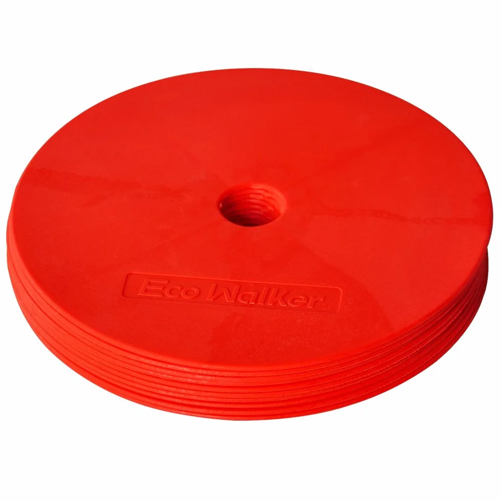 Cône Plat Floormarker Disques de Fabrication Support de Transport pour entraînement d'agilité