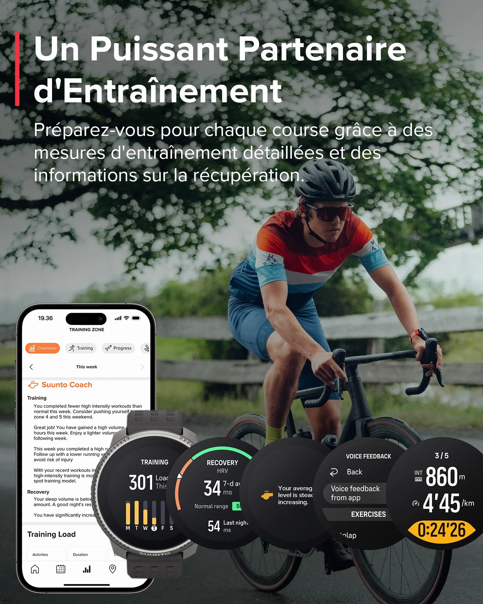 SUUNTO Race Montre de Sport GPS Homme Femme, Bi-Band GNSS, Carte Hors Ligne, Écran Tactile AMOLED, Autonomie 26 Jours