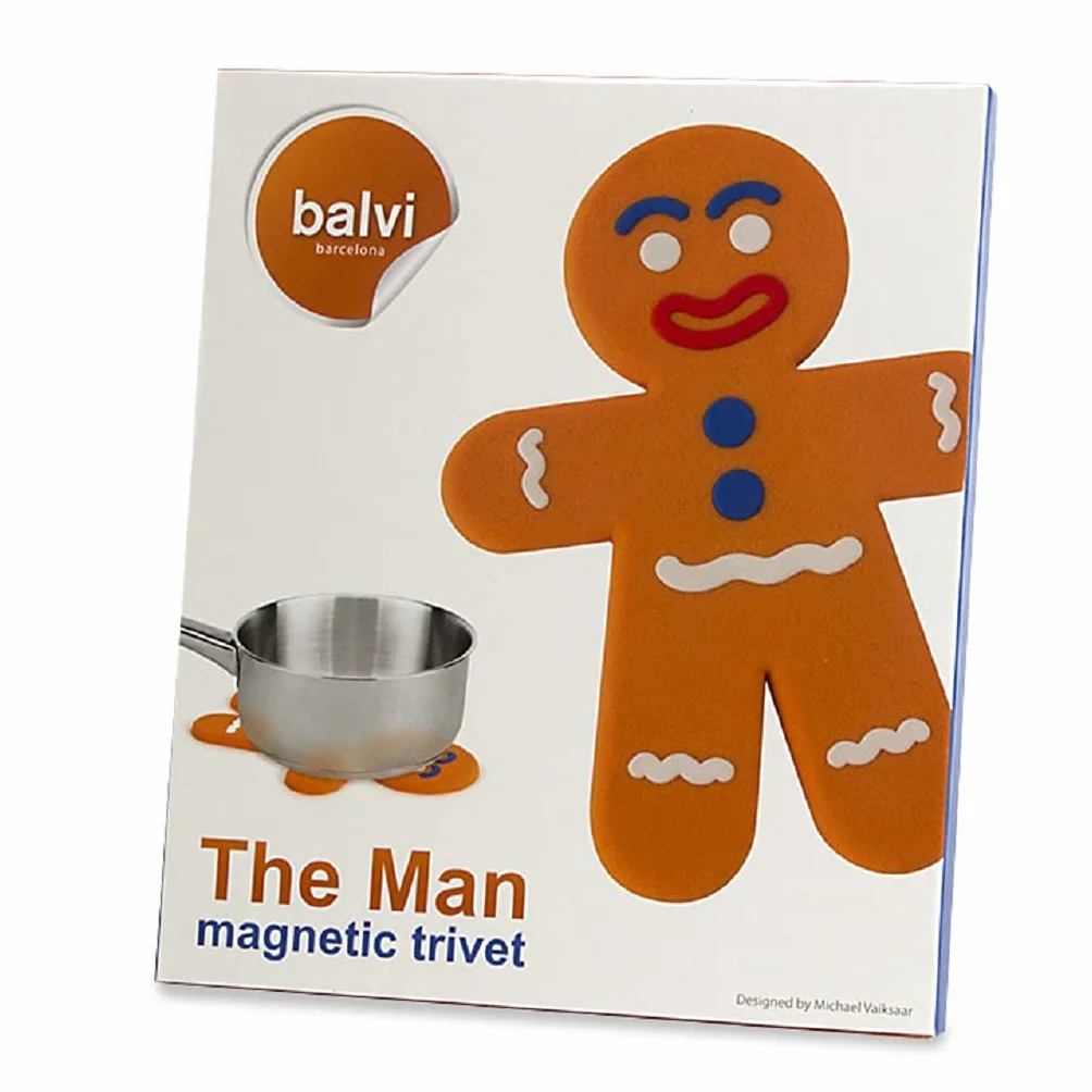 Balvi Dessous-de-Plat magnétique Silicone The Man