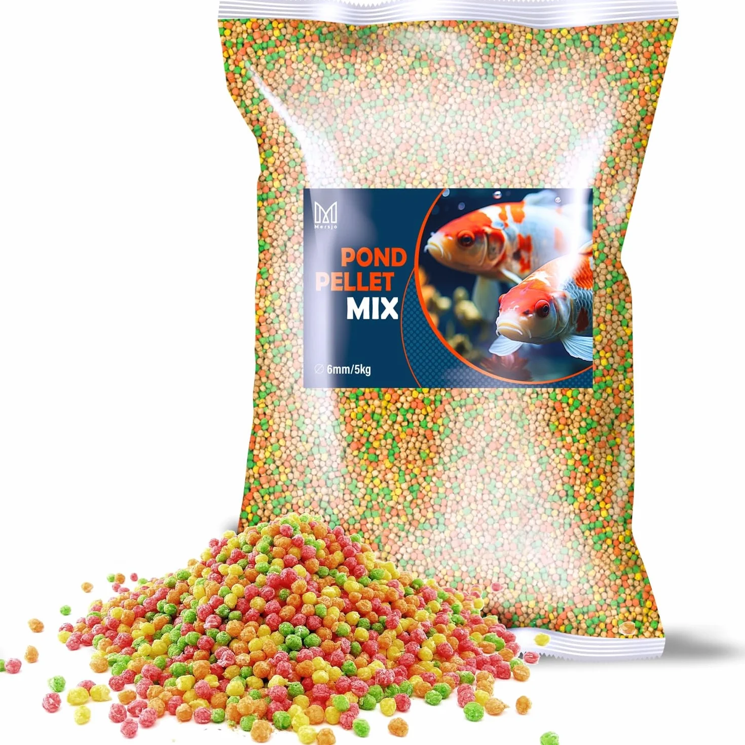 Nourriture pour poissons de bassin Granulés flottants 5 kg Grain 6 mm