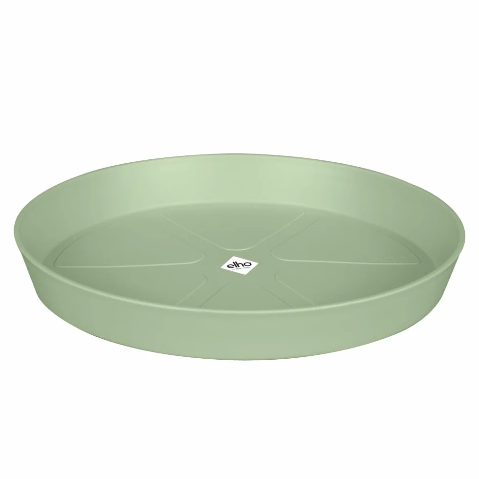 Elho Loft Urban Soucoupe Ronde 21 Ø 20.4 x H 2.9 cm Vert Vert Pistache