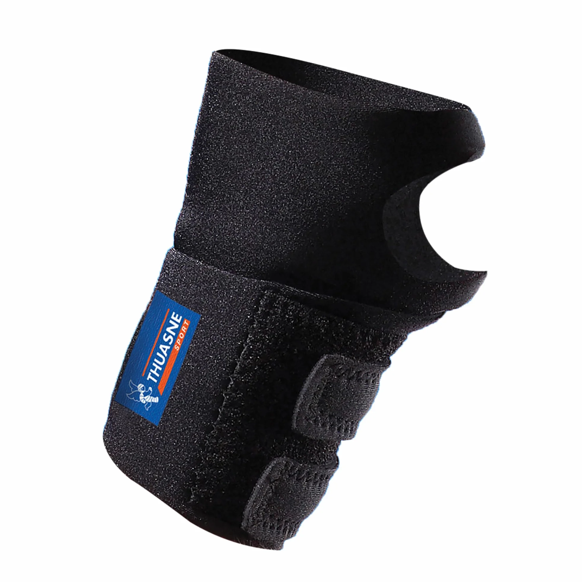 Thuasne Sport - Poignet Élastique - Entorse Poignet, Tendinopathies - Orthèse Souple avec Système de Fermeture Ajustable - Indice de maintien 1/3 - Dispositif Médical CE - TU