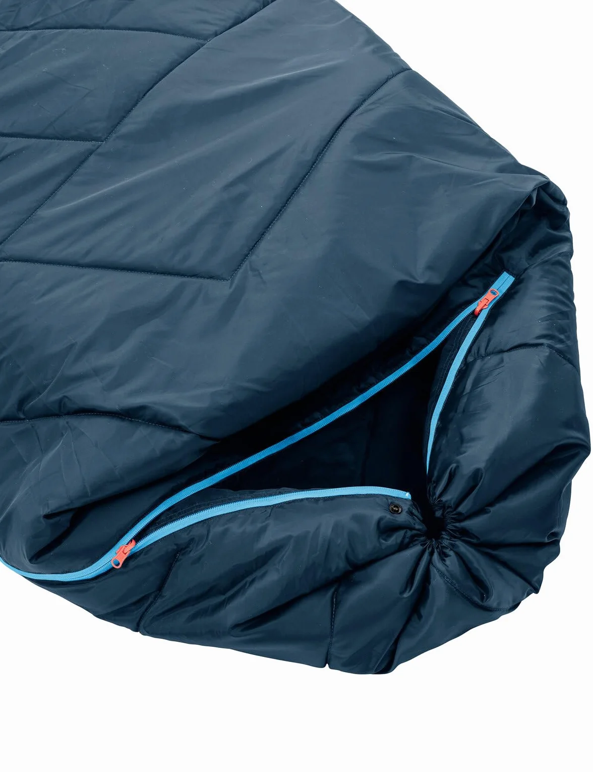 Vaude Navajo 500 XL II SYN Sac de Couchage Unisexe pour Adulte Baltic Sea Gauche
