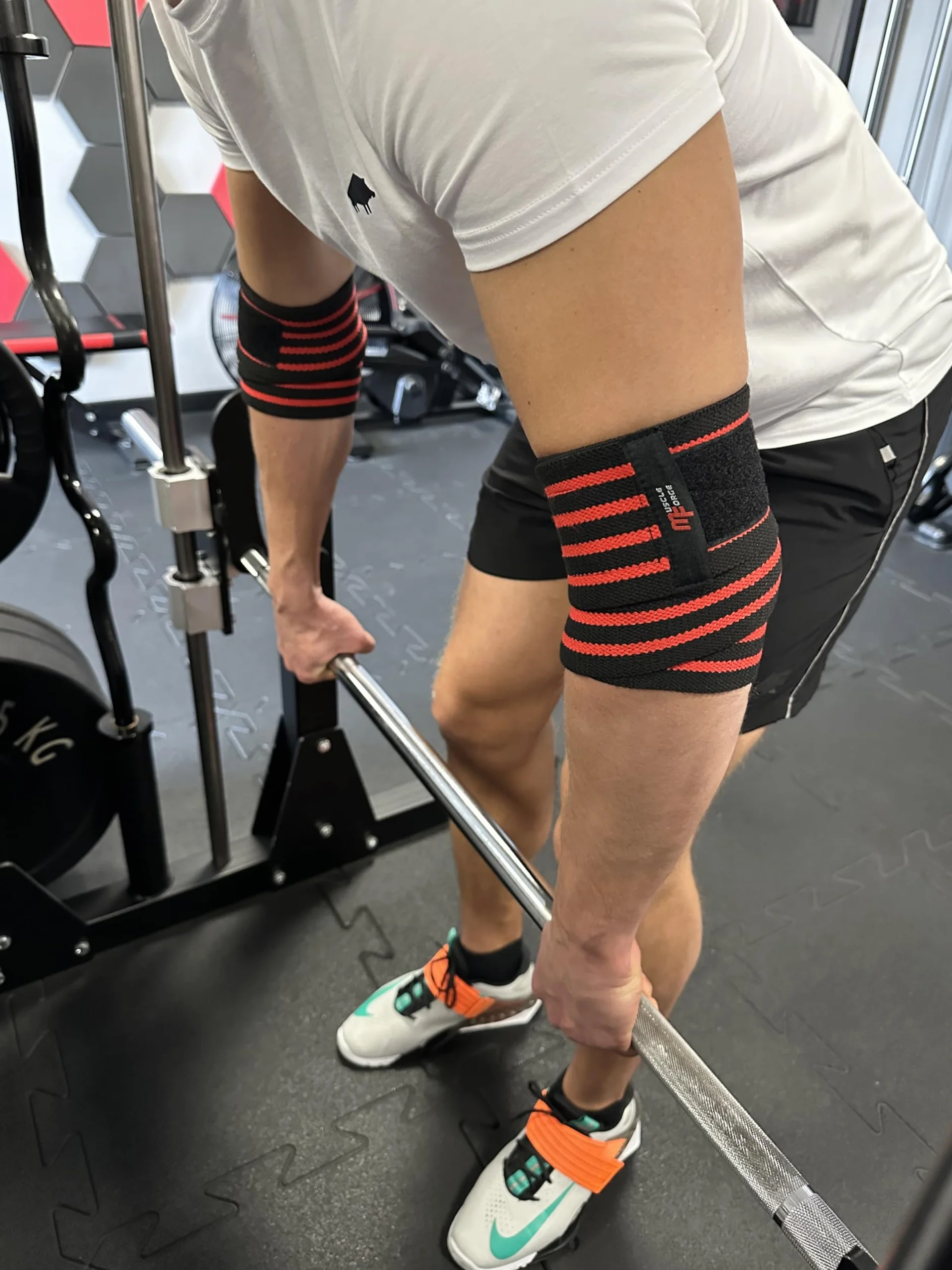 Coudières de Musculation avec Bandes Élastiques Réglables – Soutien pour Stabilité des Articulations