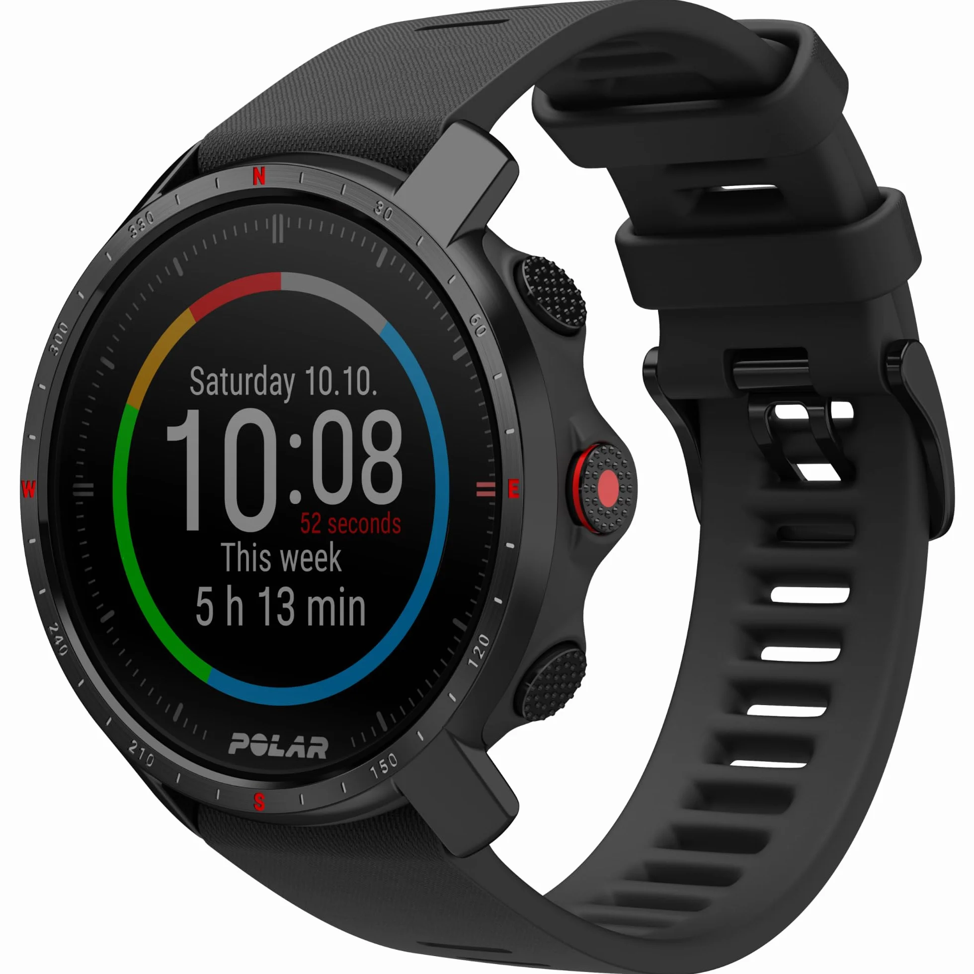 Polar Grit X Pro Montre GPS Multisport Connectée Résistance Militaire Verre Saphir Fréquence Cardiaque Autonomie Prolongée Navigation