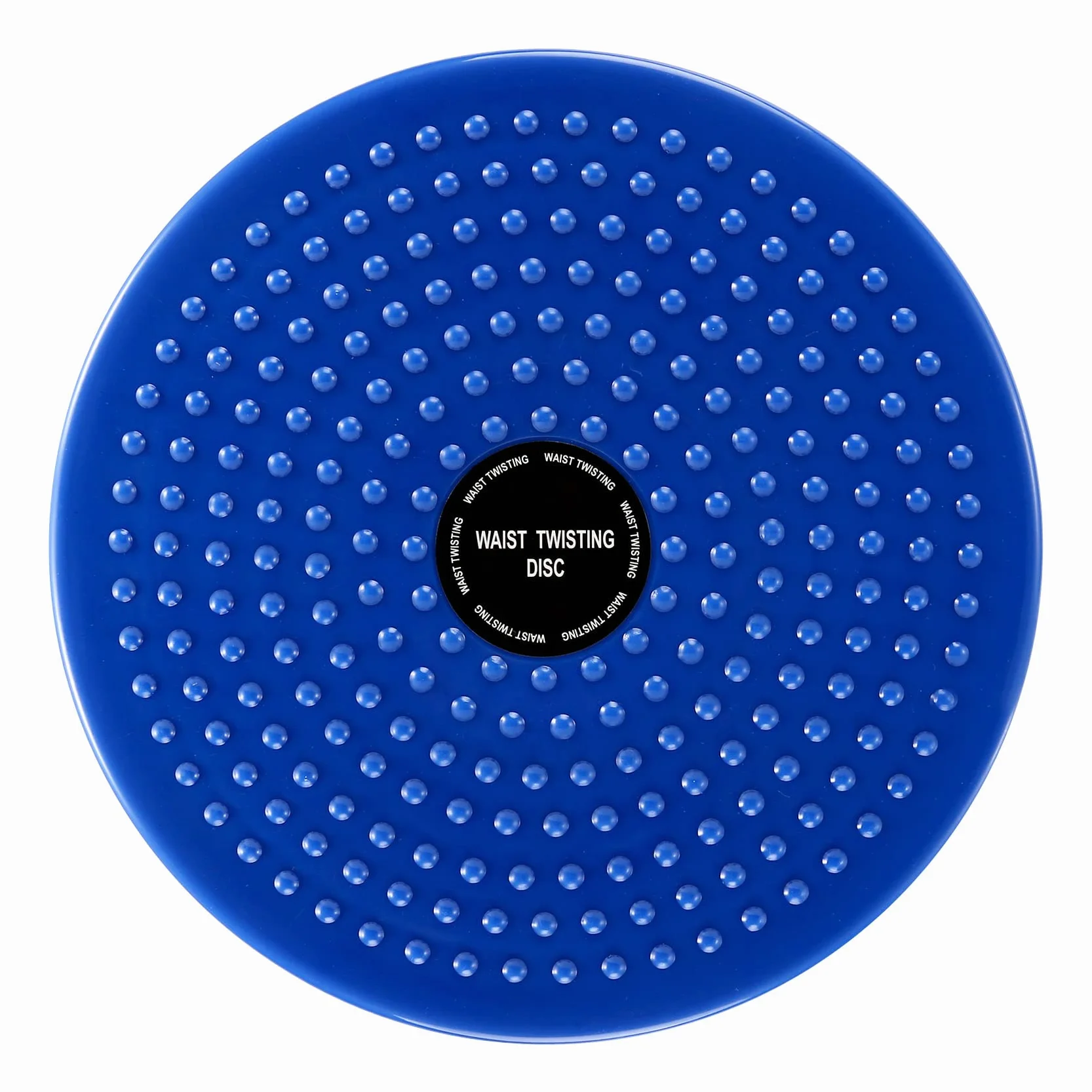 Disque de fitness à torsion pour le sport, plaque de massage magnétique pour le sport, disque rotatif de taille, bleu