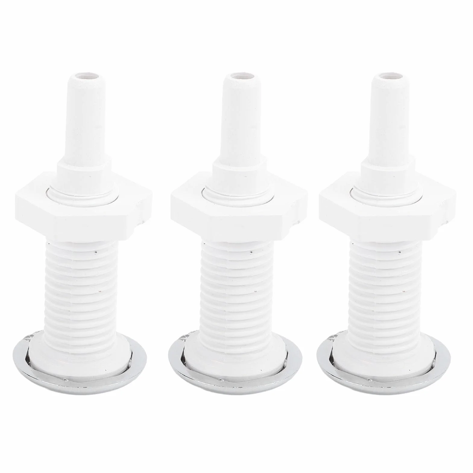Buses d'air de baignoire PVC 30 mm Lot de 3 pour piscines