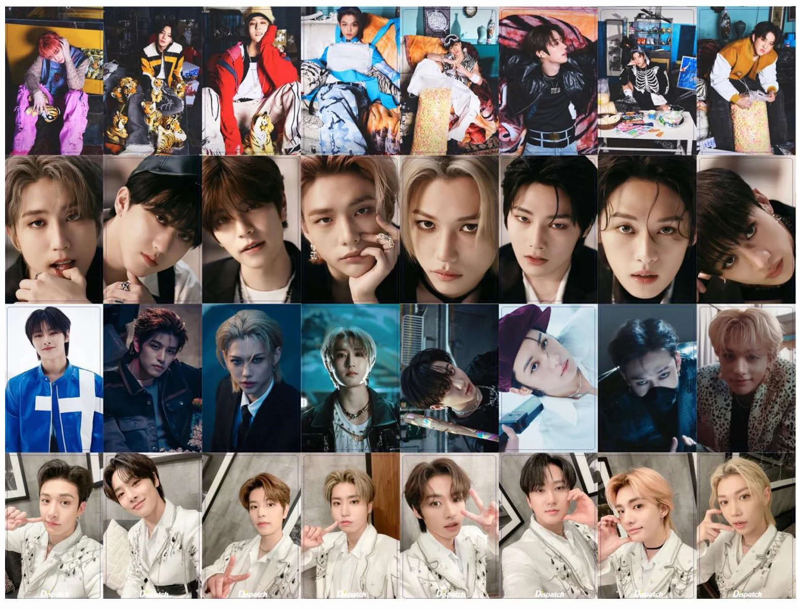 Stray Kids Cartes photo 54 pièces Lomo album 5-STAR Kpop