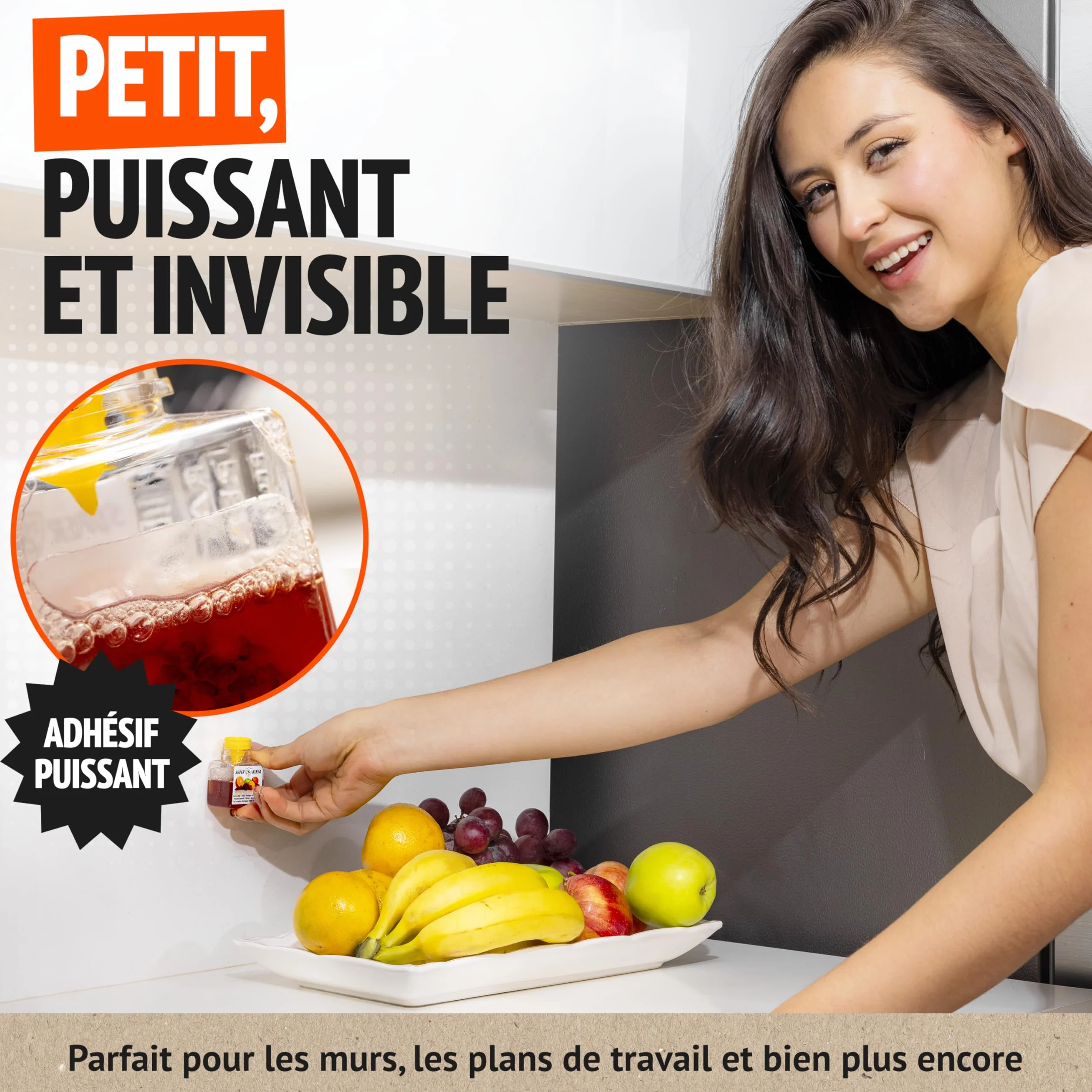 Pièges Anti Moucherons d'Intérieur Cuisine Lot de 4 – 3 Semaines d’Action, Sûr pour Enfants et Animaux