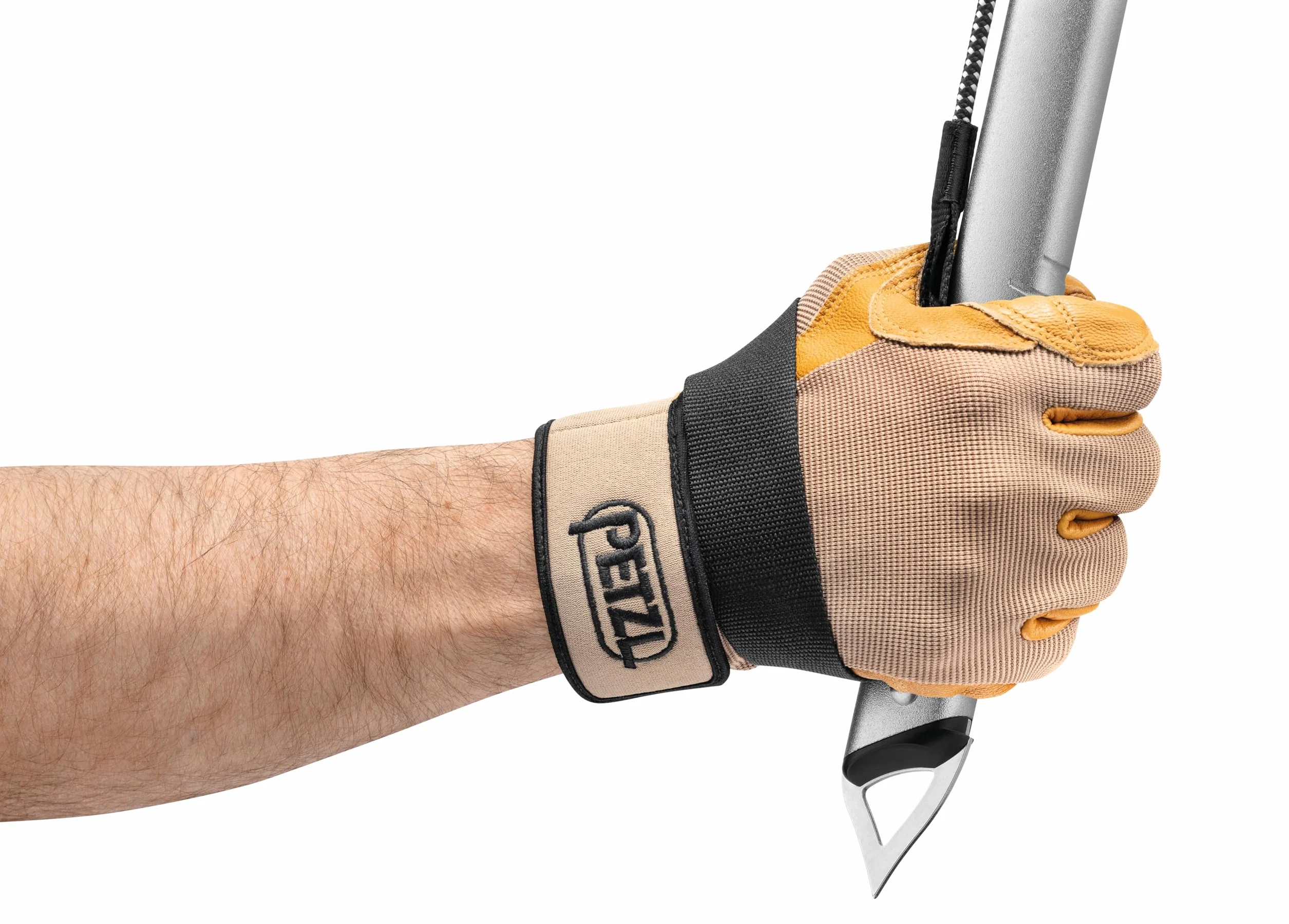 PETZL Leash LINKIN BLACK pour adultes, idéal pour utilisation pratique, format pratique