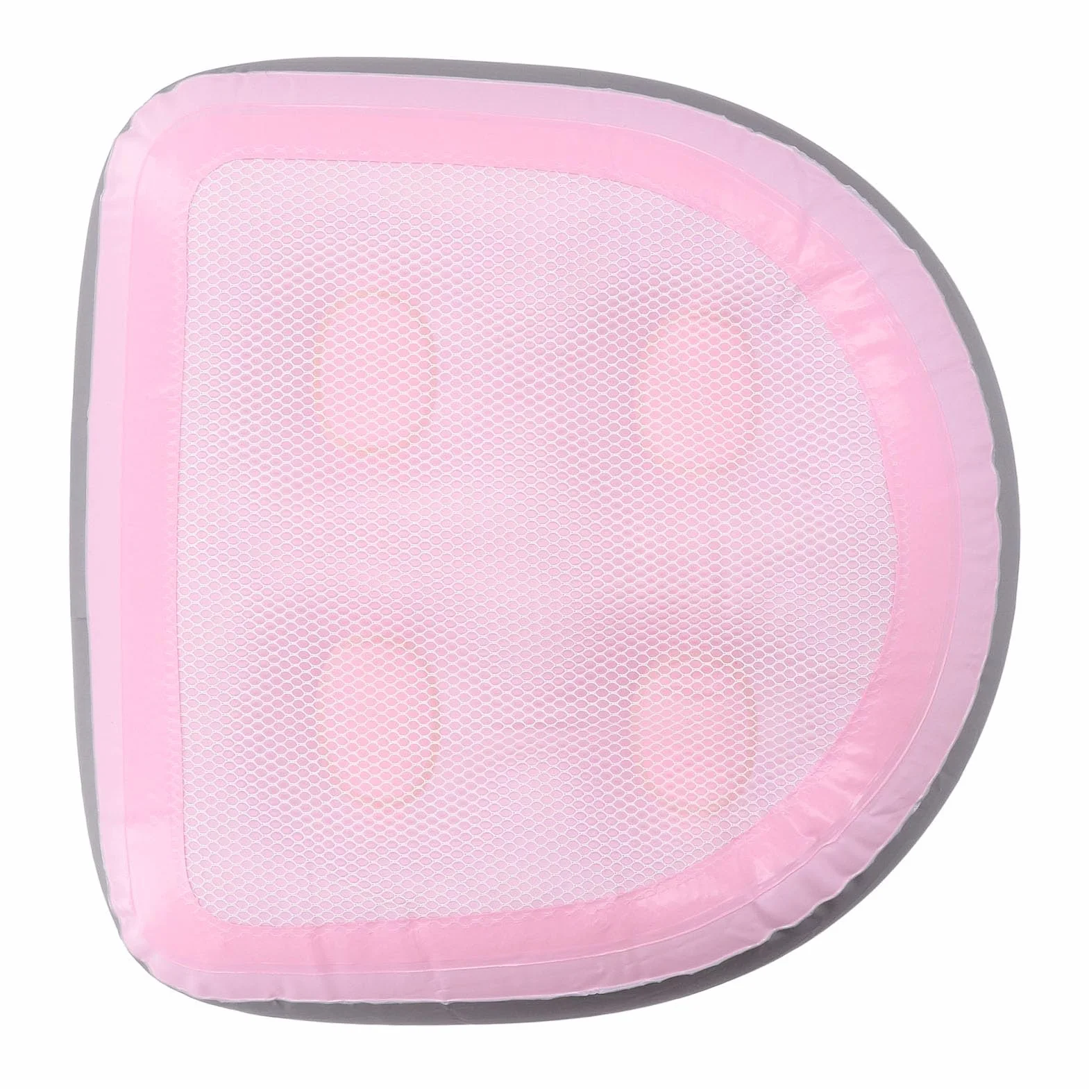 Siège Rehausseur Gonflable Antidérapant pour Piscine Spa Extérieur Pink