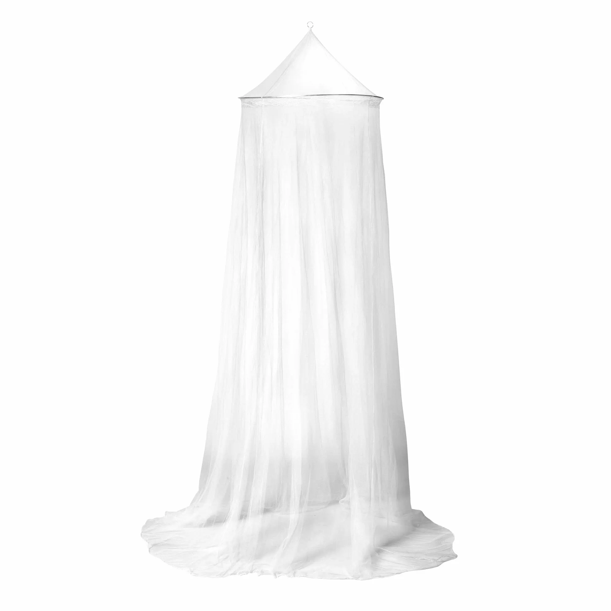 Moustiquaire pour lit Simple et lit d'enfant - 0,60 m x 2,4 m x 12 m (Blanc) Moustiquaire à Mailles serrées pour Le Voyage et la Maison, Protection fiable Contre Les Insectes et baldaquin