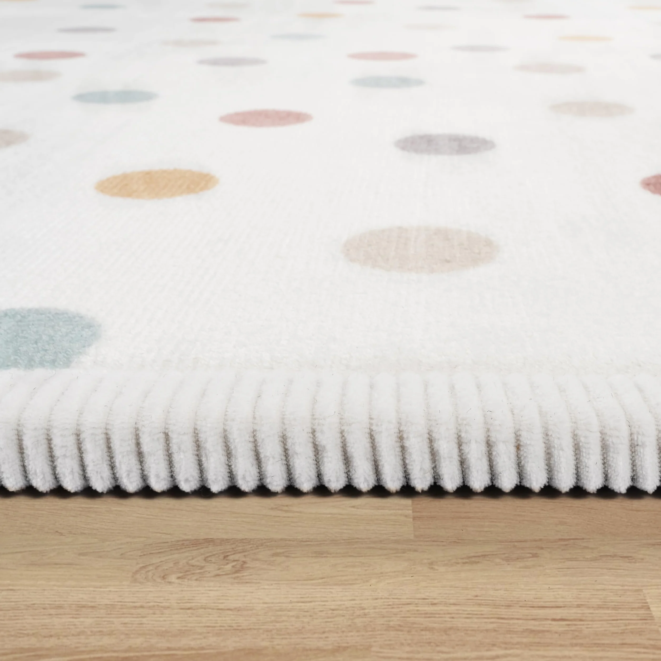 Paco Home Tapis Antidérapant Arc-en-Ciel Motif Animal Pois 140x200 cm Multicolore