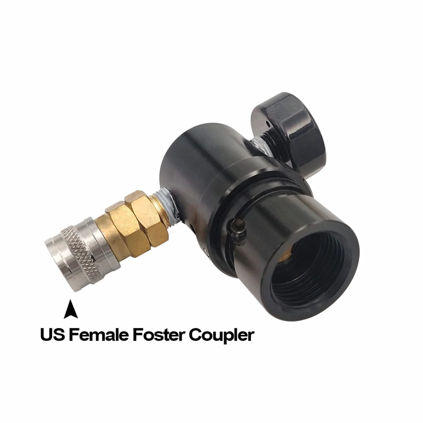 GEN2 HPA Micro MR Régulateur d'air W/US Foster Coupleur W/Remote Coil Tuyau 300 psi Manomètre Pression de sortie 40PSI-200PSI