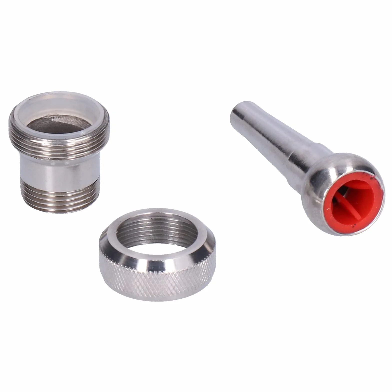 Cocoarm Buse de Fontaine en Acier Inoxydable 304 Réglable Tête de Jet Spray Filetage Mâle G3/4
