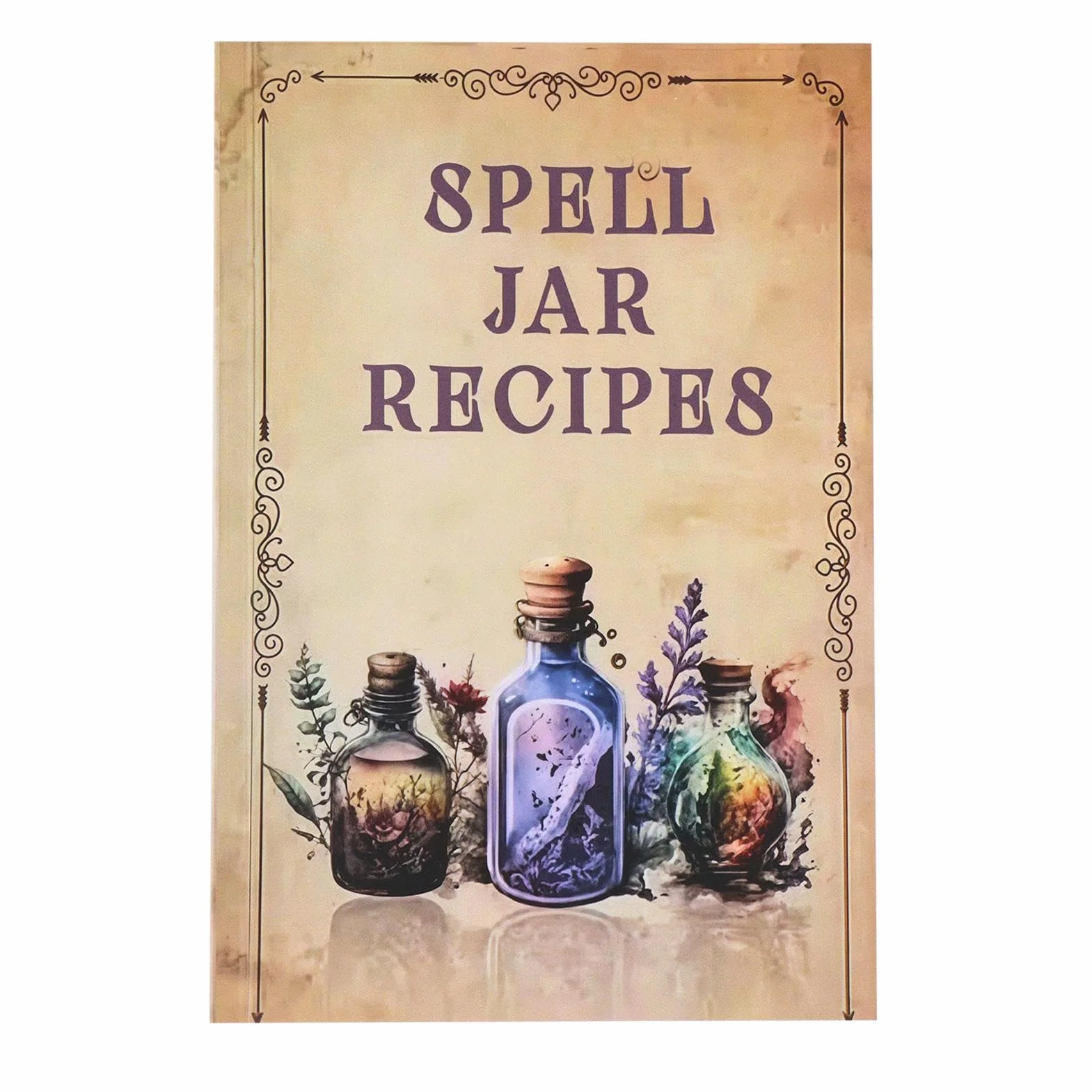Livre de Sorts de sorcières, Livre de jar Sort - Impression Claire Contenu détaillé des Livres de Sorcellerie pour Débutants