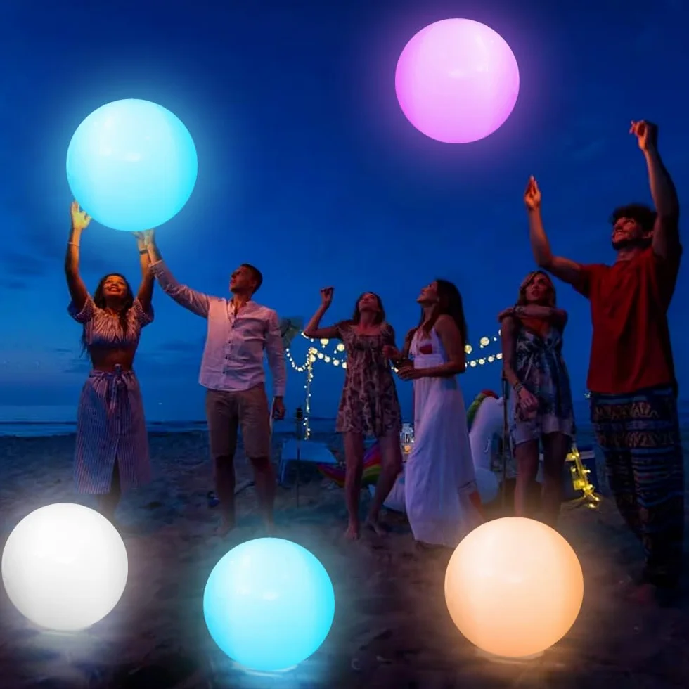 Boule Lumineuse Piscine LED Étanche IP68 avec Télécommande Ø40cm