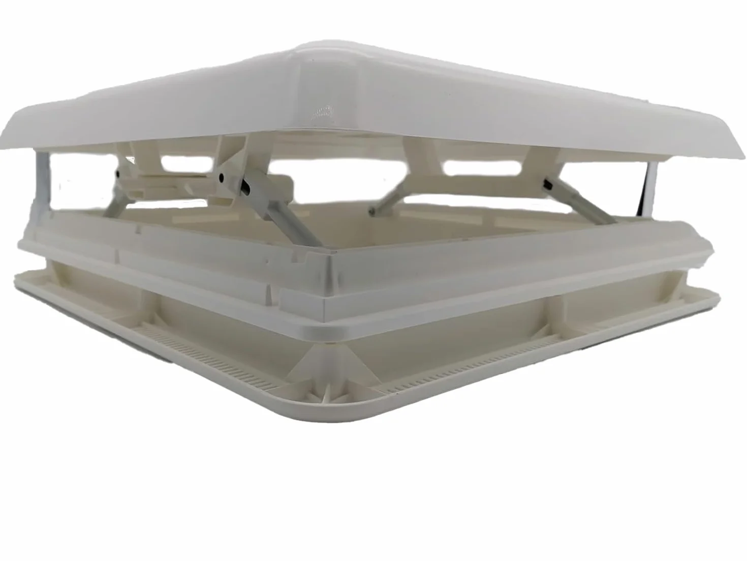 Kit de lucarne Hertus 40 x 40 avec moustiquaire intégrée et vis en acier inoxydable