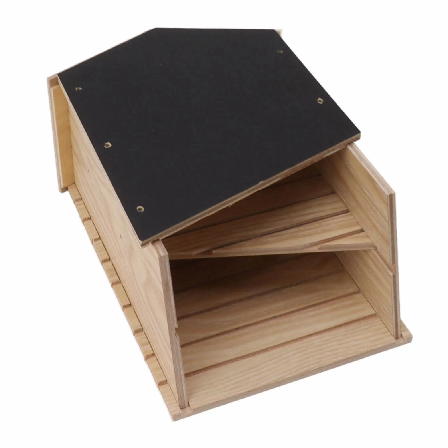 Maisons de Chauve-Souris en Bois, Boîte à Chauves-Souris Double Chambre pour l'extérieur