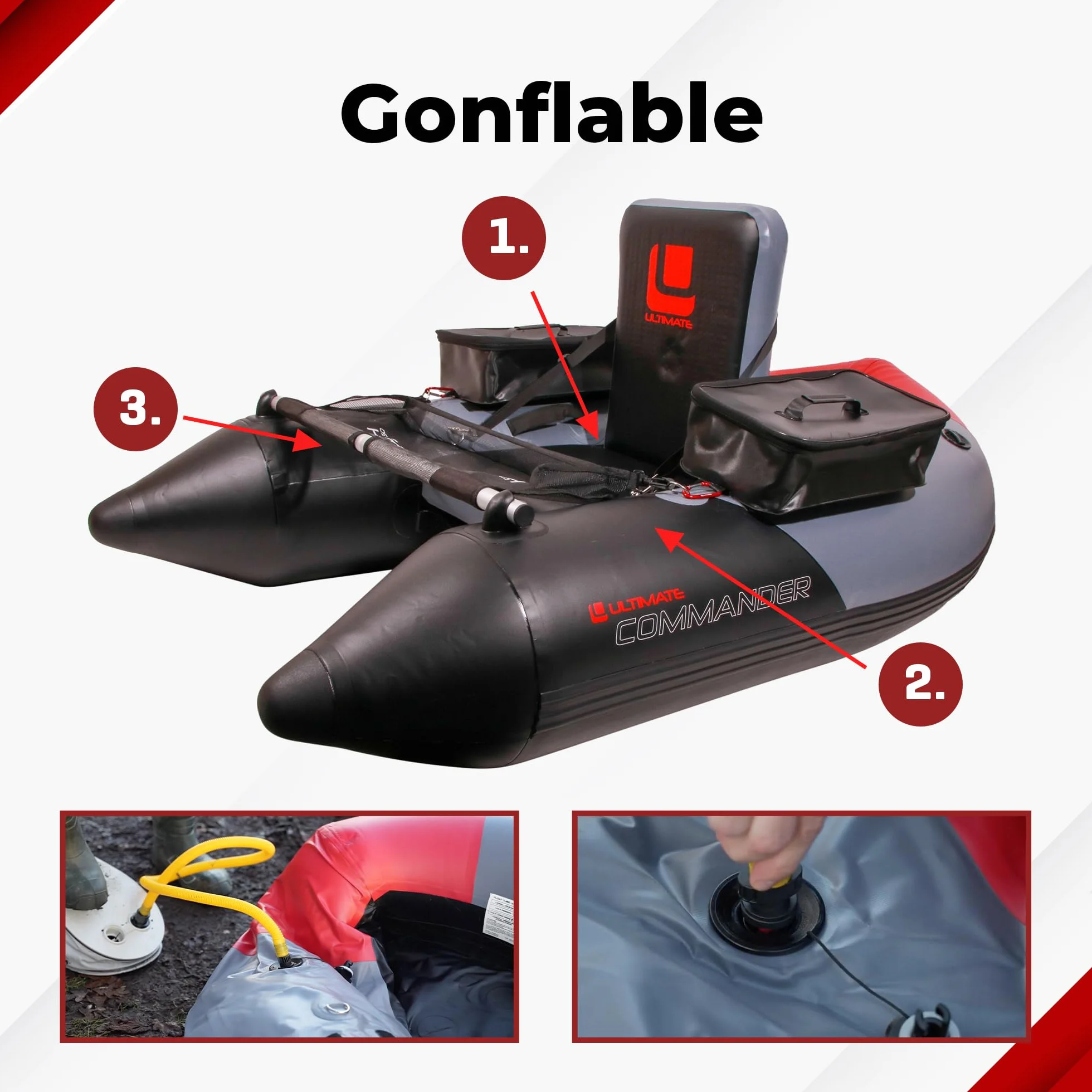 Float Tube Ultimate Commander