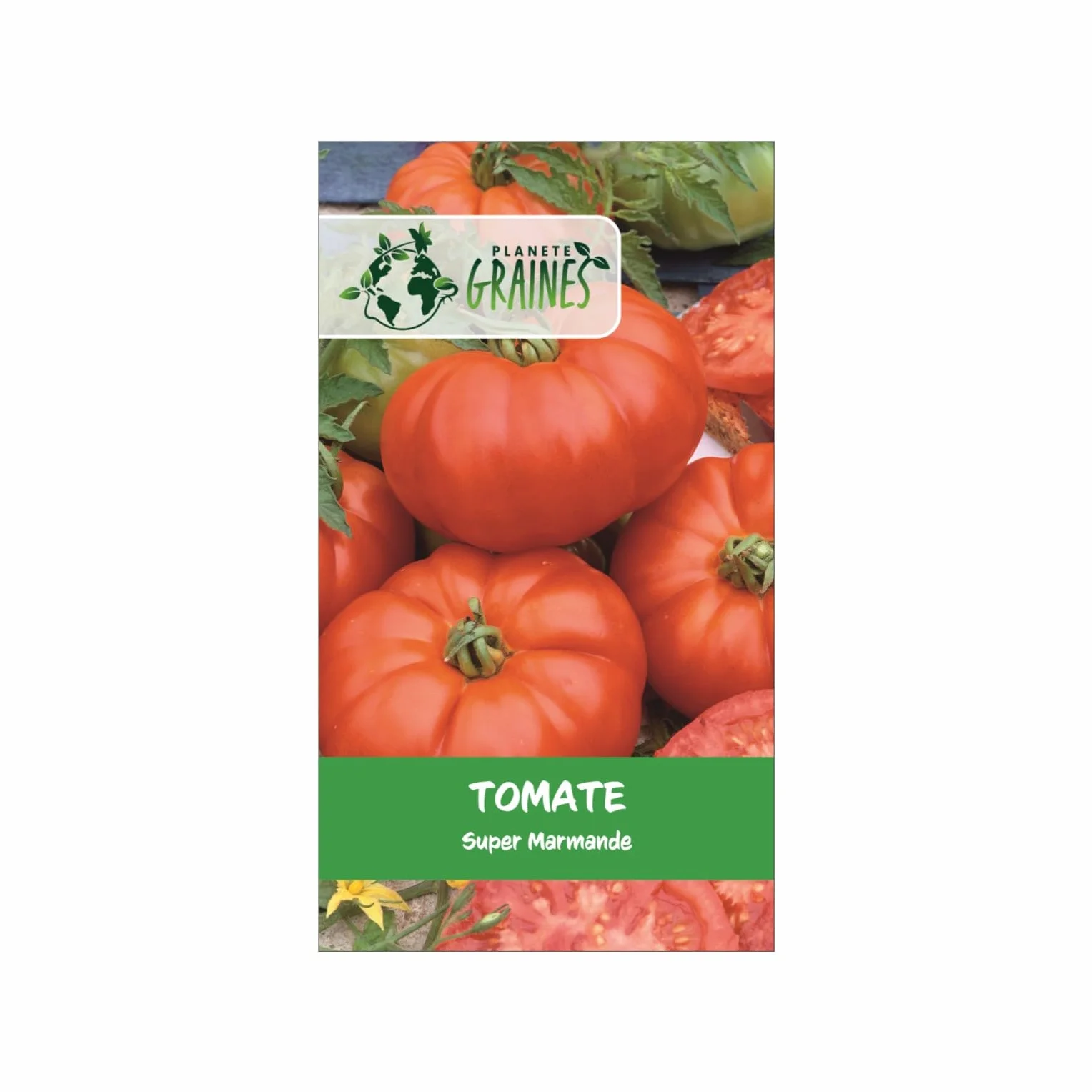 Graines de tomate marmande VR, variété ancienne, gros fruits charnus précoces