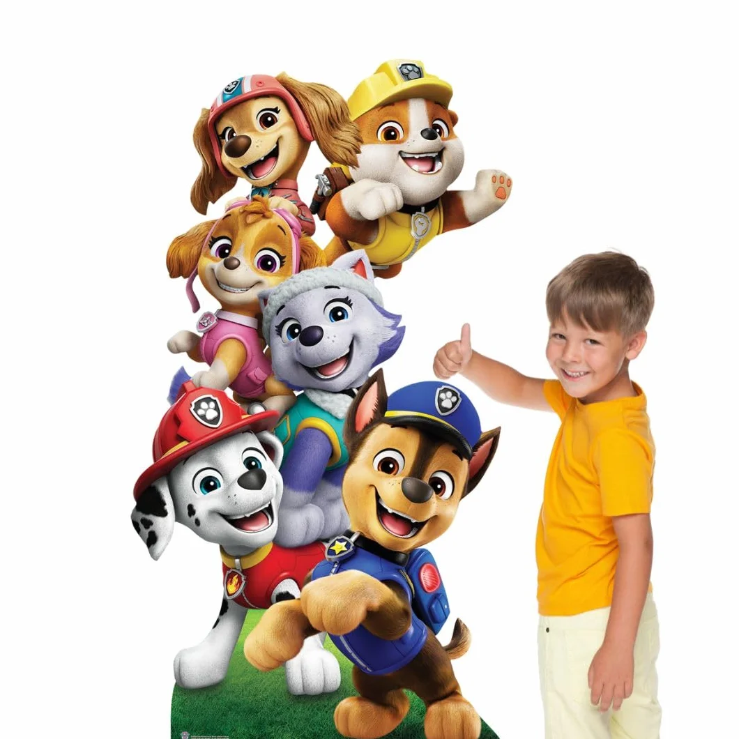 Carton découpé Star Cutouts SC4602 Paw Patrol Group Shot 164 cm