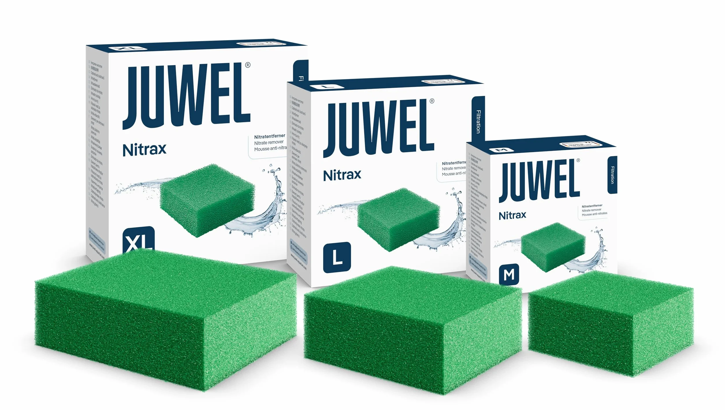 Juwel Mousse Filtrante pour Aquarium NITRAX Taille M Compact