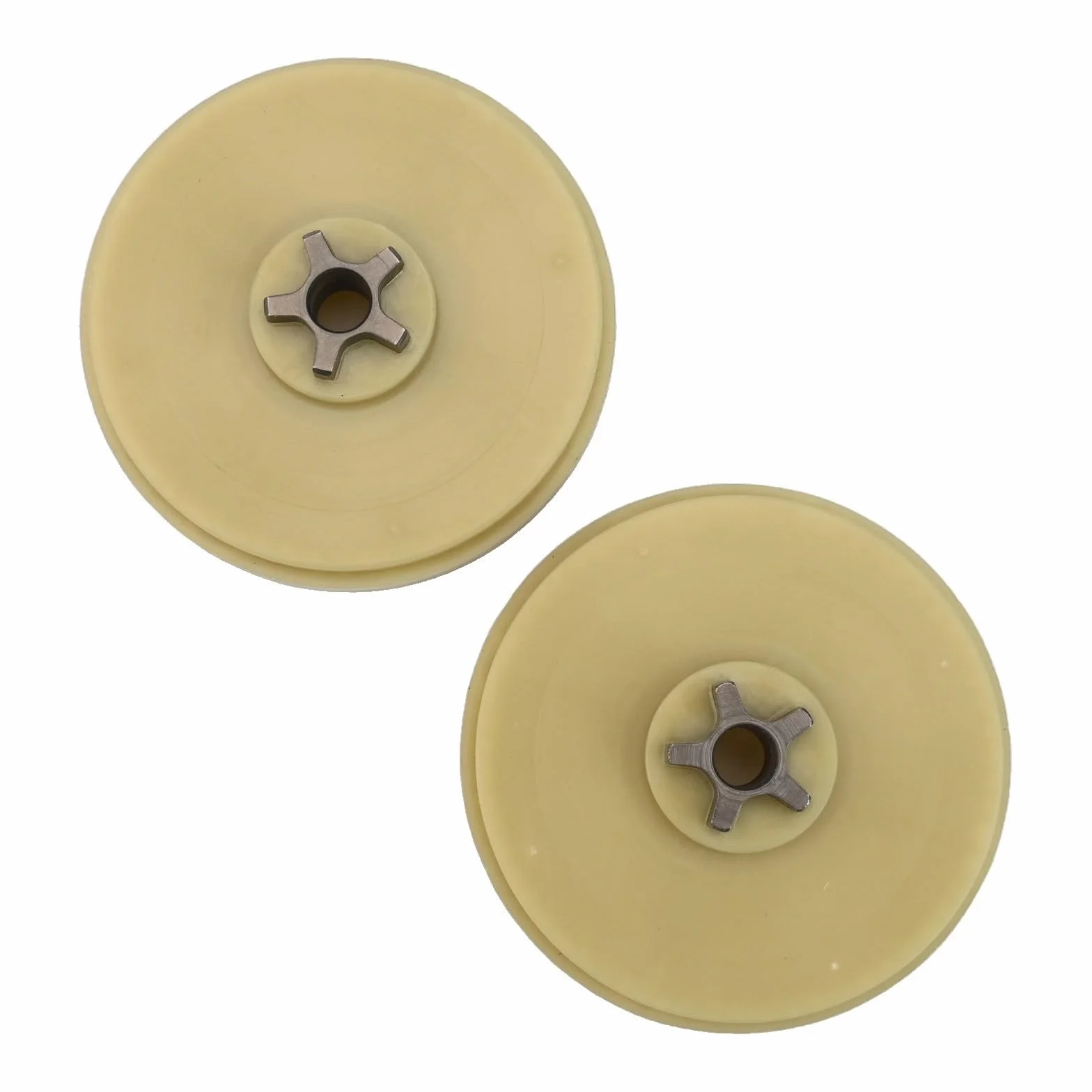 Lot de 2 pignons de rechange pour tronçonneuse 107713-01, 717-04749, 71704749, 075752