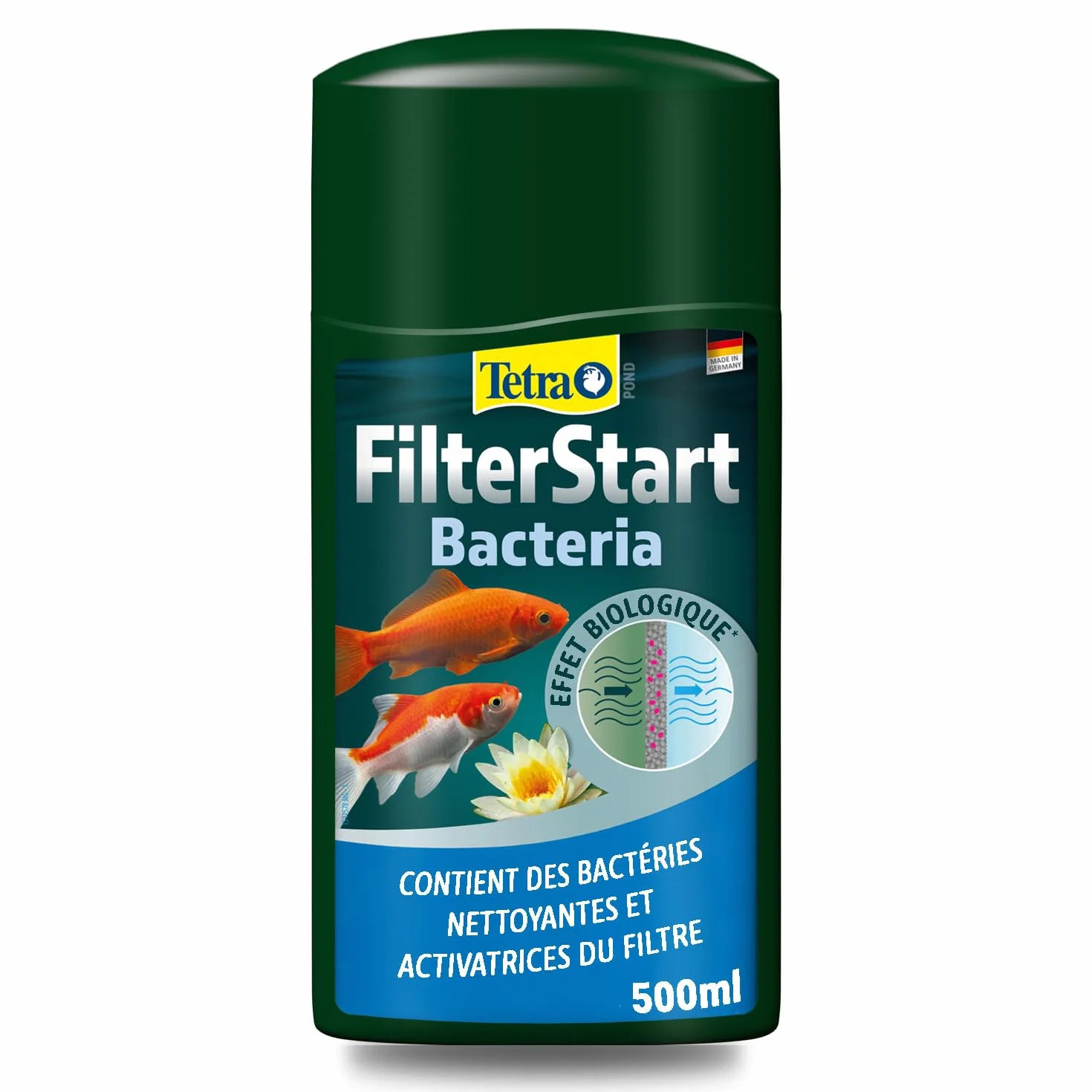Tetra Pond FilterStart Mélange de Bactéries Filtrantes 500 ml
