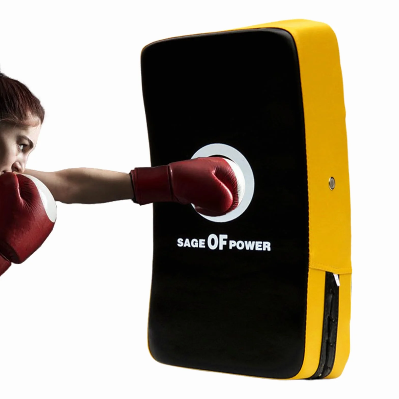 Tampon D'entraînement De Boxe - De Poinçonnage Incurvée, Bouclier De Frappe, pad-Arts Martiaux | Tampon De Blocage Des Bras Durable Pour La Pratique Du Karaté, L'entraînement Au Coup De Pied Mua