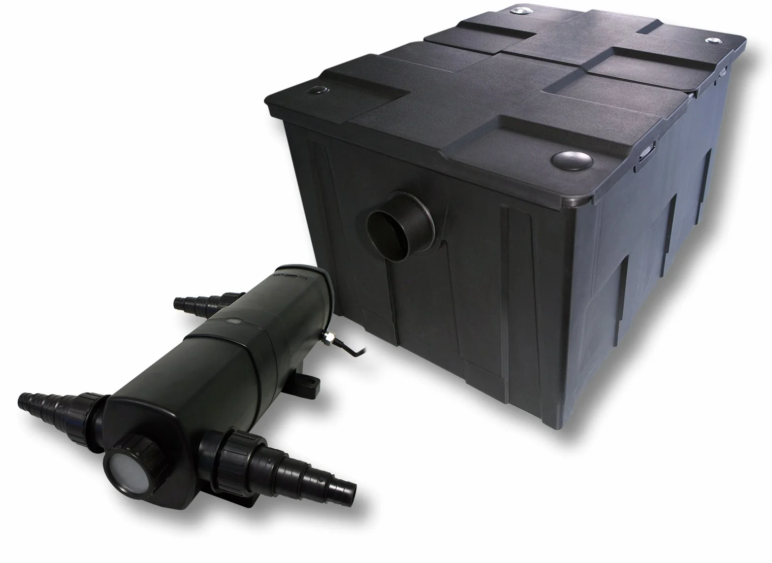 Filtre de bassin CBF-550 60000 L Biologique CUV-236 Lampe UV UVC Clarificateur 36W